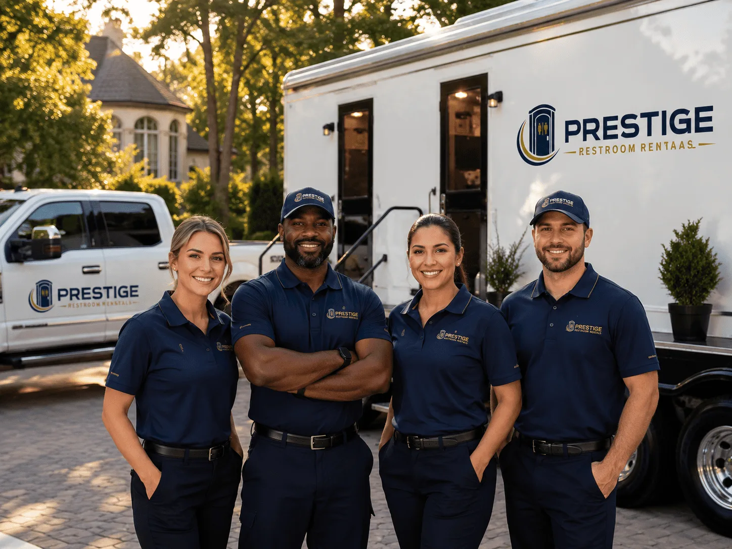 Trusted Luxury Portable Restrooms company in Webberville, MI